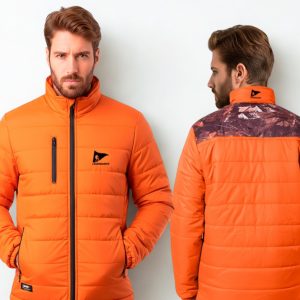 Chaqueta Puffer Naranja