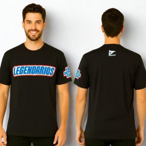 Camiseta Masculina Legendario azul